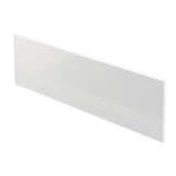Product cut out image of Britton Cleargreen 1800mm Acrylic Gloss White Front Bath Panel R26F